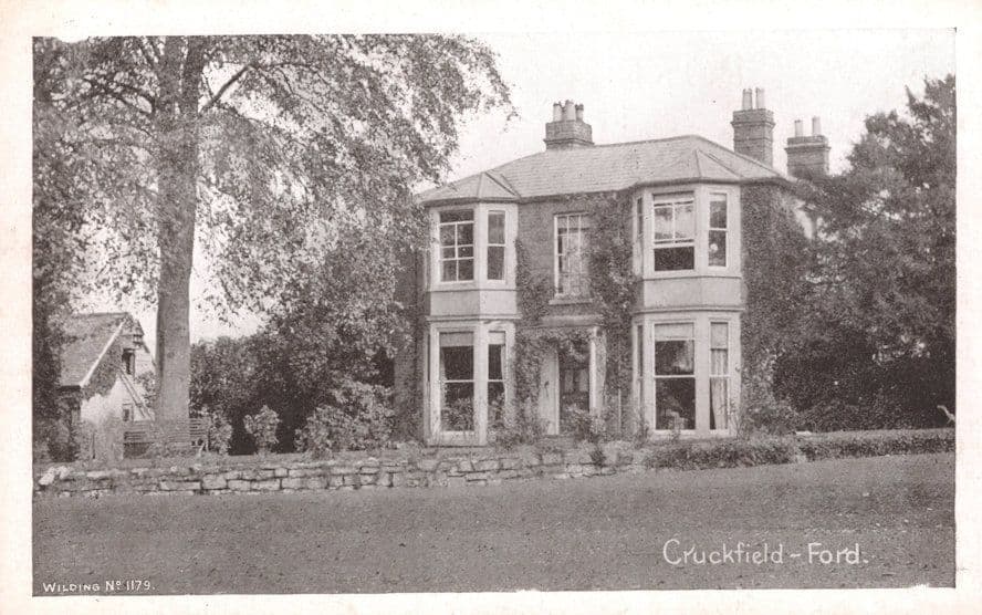 Cruckfield Shrewsbury Old Ford Manor House Antique Postcard