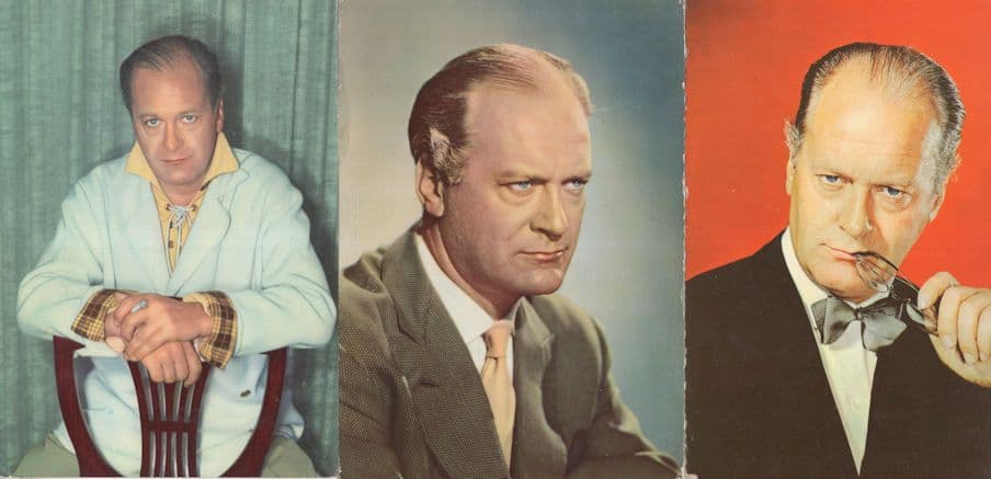 Curd Jergens Of The Spy Who Loved Me Film 3x Rare Postcard s