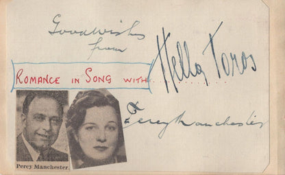 Daily Express Newspaper Antique 1940s Hand Signed Autograph