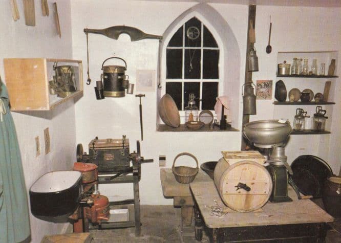 Dairy at Pickering Beck Island Yorkshire Museum Postcard