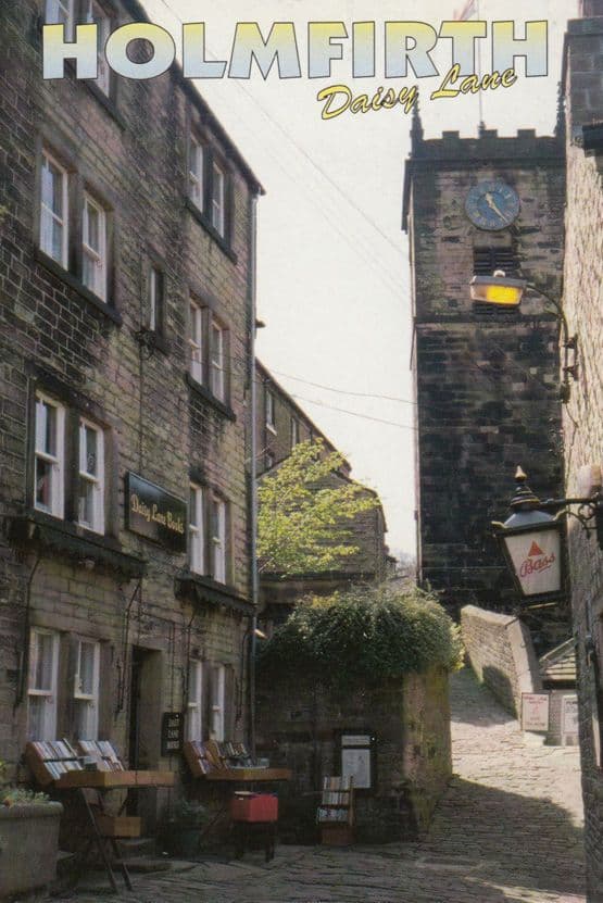 Daisy Lane from Last Of The Summer Wine Show Holmfirth Postcard