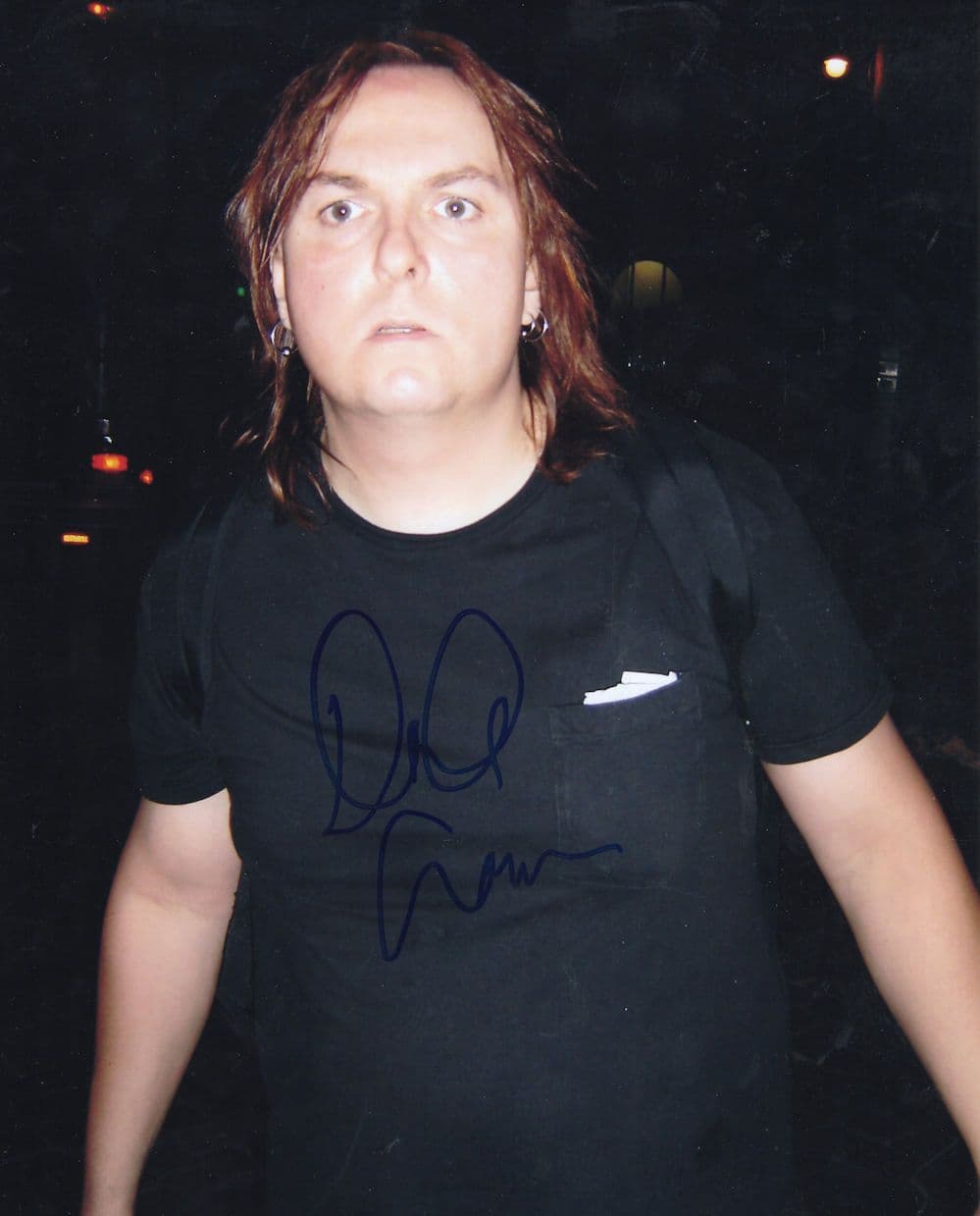 Dale Crover Ex Nirvana Large 10x8 Hand Signed Photo
