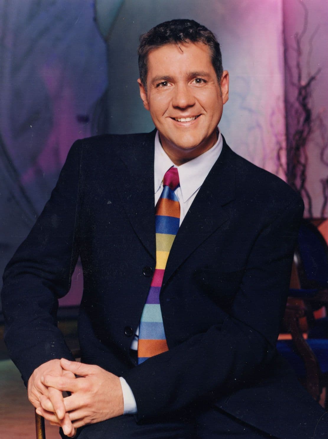 Dale Winton Launch Of The Other Half Quiz Show BBC Press Photo