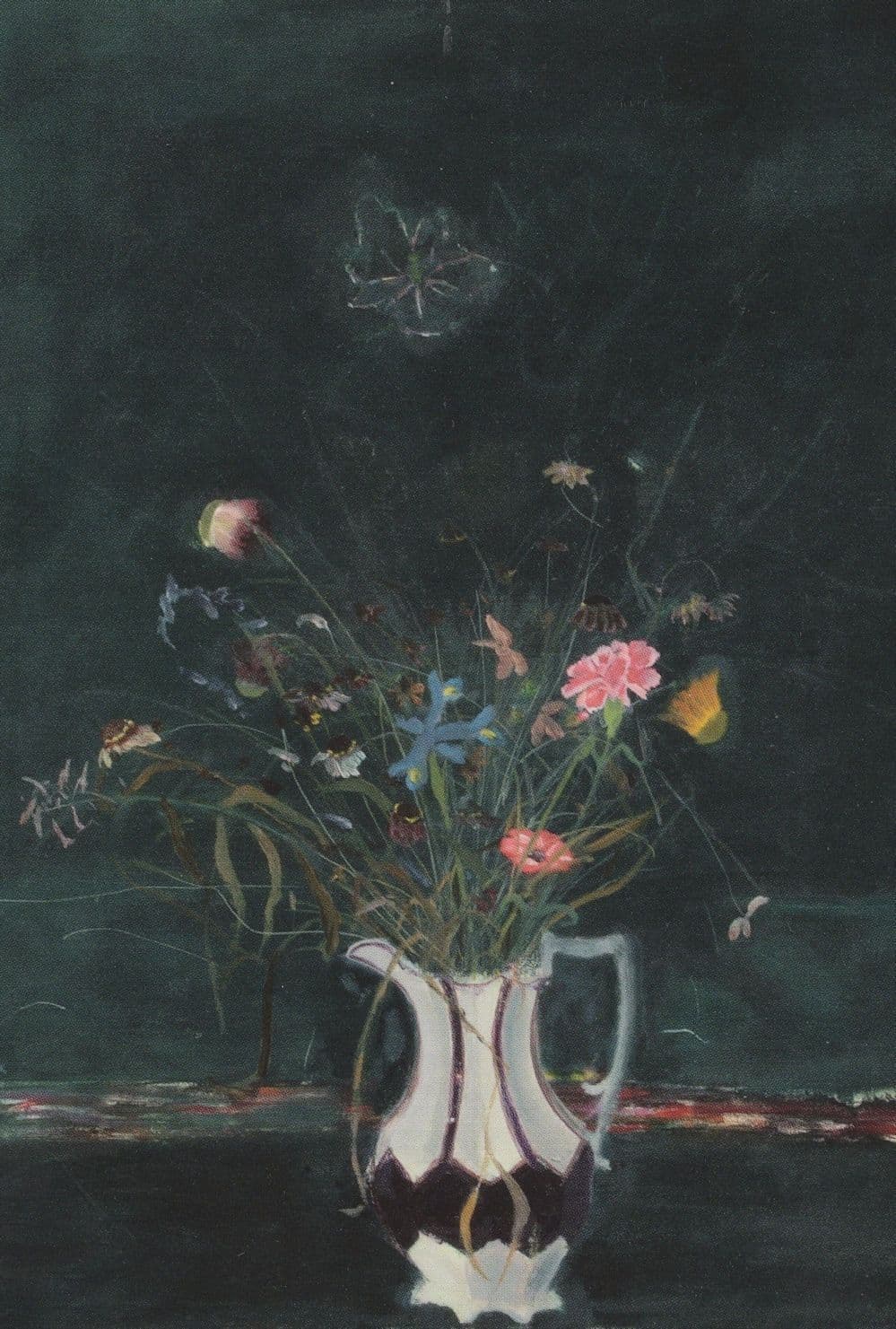 Dame Elizabeth Blackadder Vase Of Flowers Painting Postcard