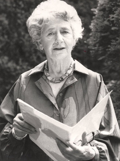 Dame Peggy Ashcroft 1985 Vintage 8x6 Press Photo