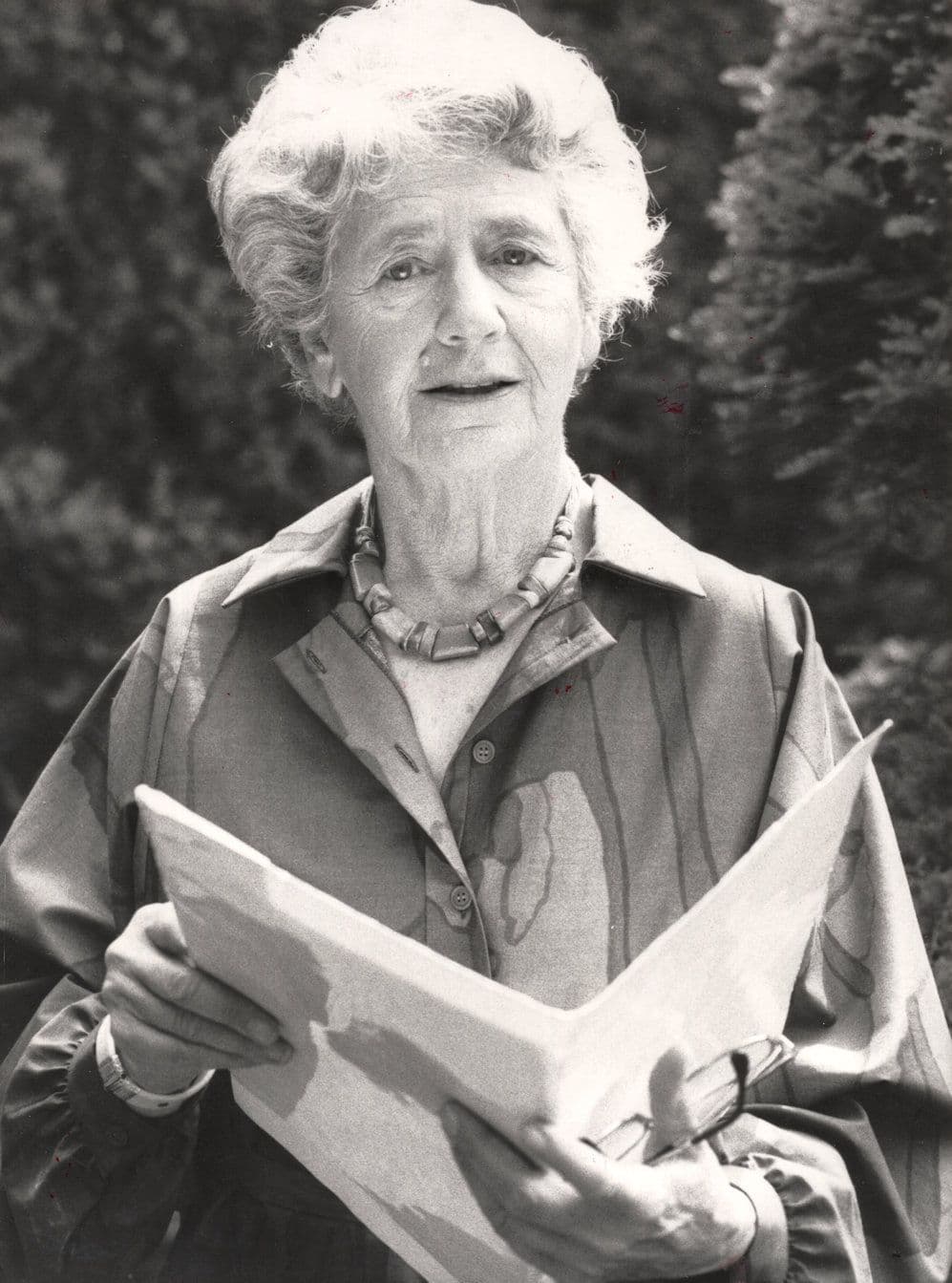 Dame Peggy Ashcroft 1985 Vintage 8x6 Press Photo