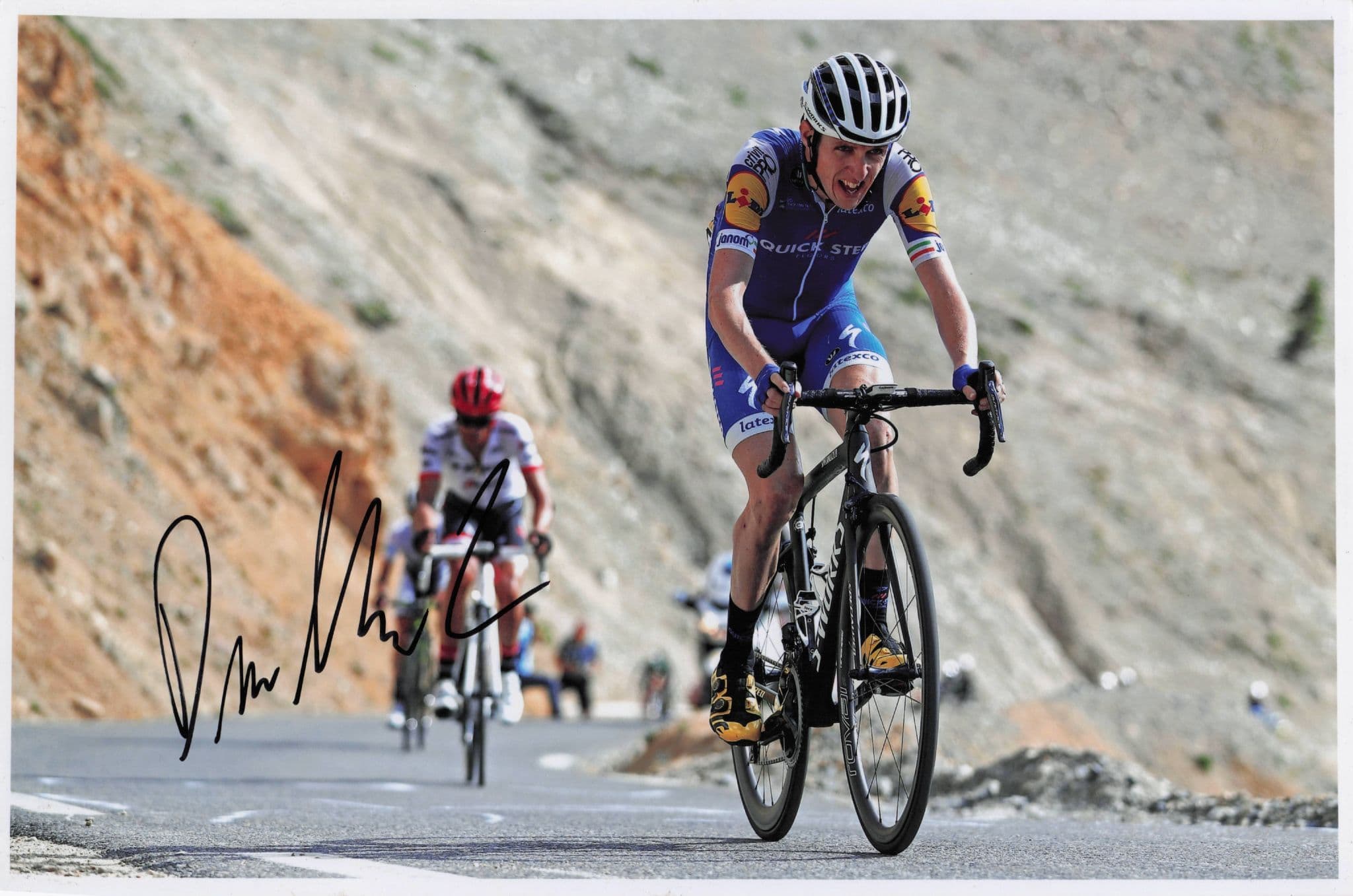 Dan Martin GB Irish Cyclist 2017 Tour De France 12x8 Hand Signed Photo