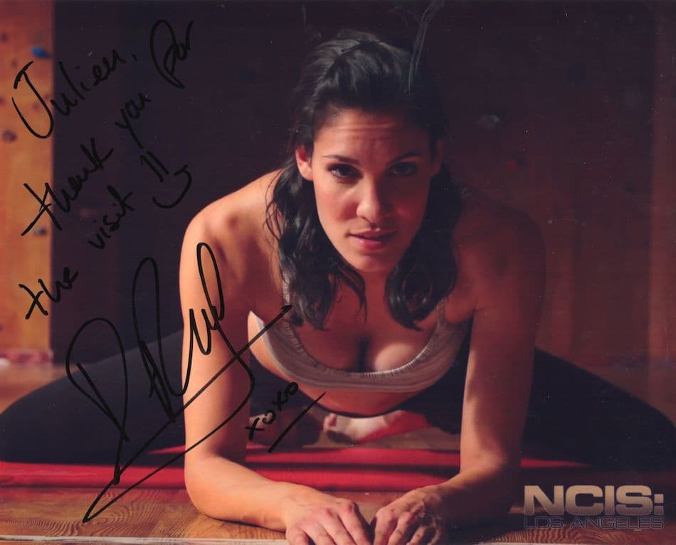 Daniela Ruah as Kensi Blye in NCIS Stunning 12x8 Hand Signed Photo