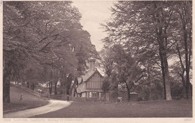 Danny Lodge Hurstpierpoint Sussex Old Postcard