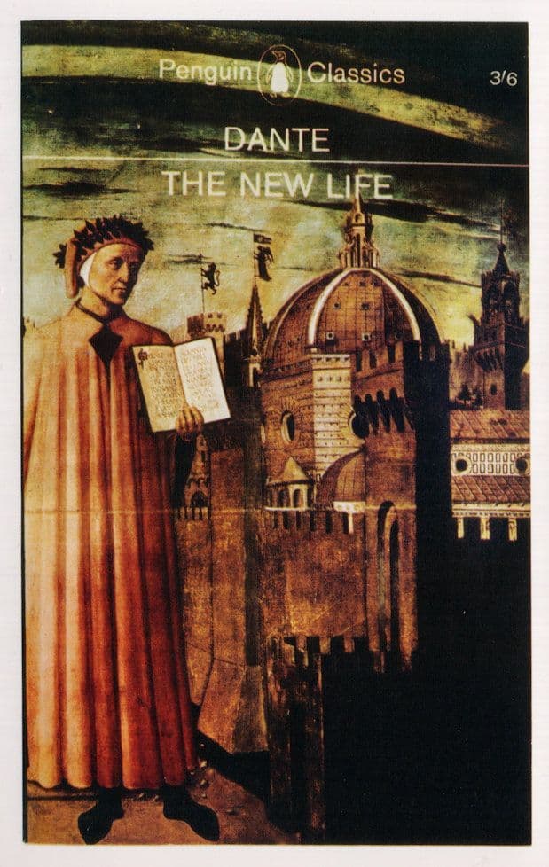 Dante The New Life 1964 Book Postcard