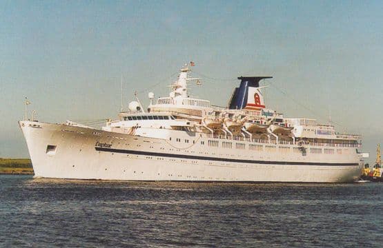 Daphne Costa Cruise Line Ship Rare Billericay Postcard