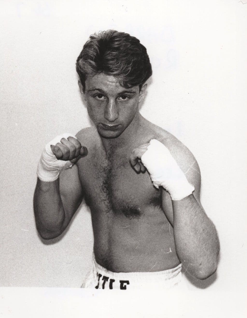 Darren Russell Loughton Boxer Rare Boxing Media Photo
