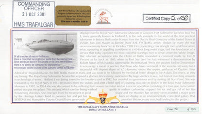 David Balme HMS Bulldog WW2 Veteran LTD TO 50 Hand Signed FDC