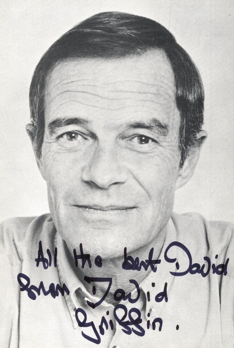 David Griffin Hi-De-Hi Vintage Hand Signed Photo