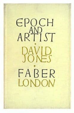 David Jones Epoch & Artist Rare Faber Book Postcard