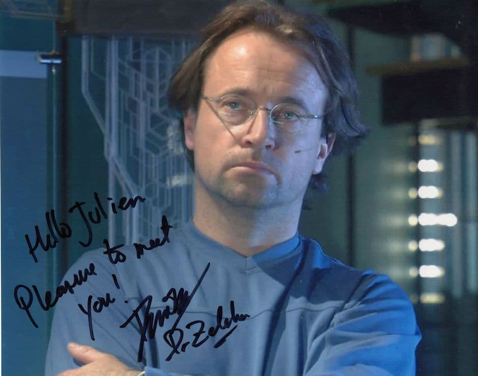 David Nykl as Radek Zelenka Stargate Atlantis 10x8 Hand Signed Photo