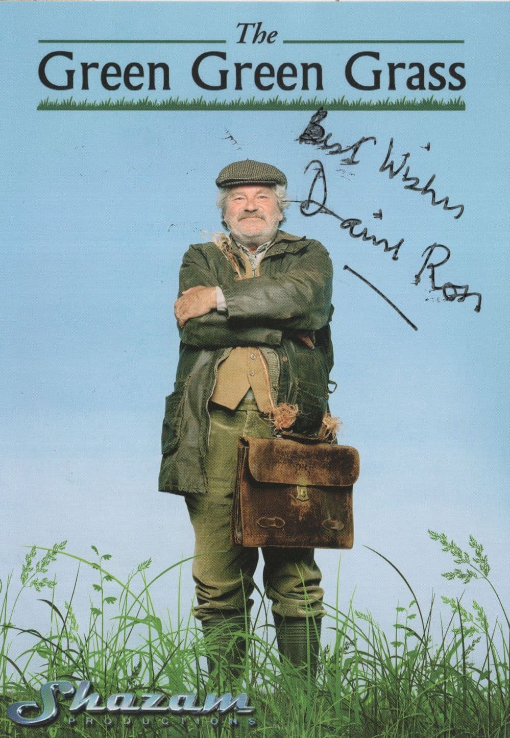 David Ross in The Green Green Grass Hand Signed Official Cast Card Photo