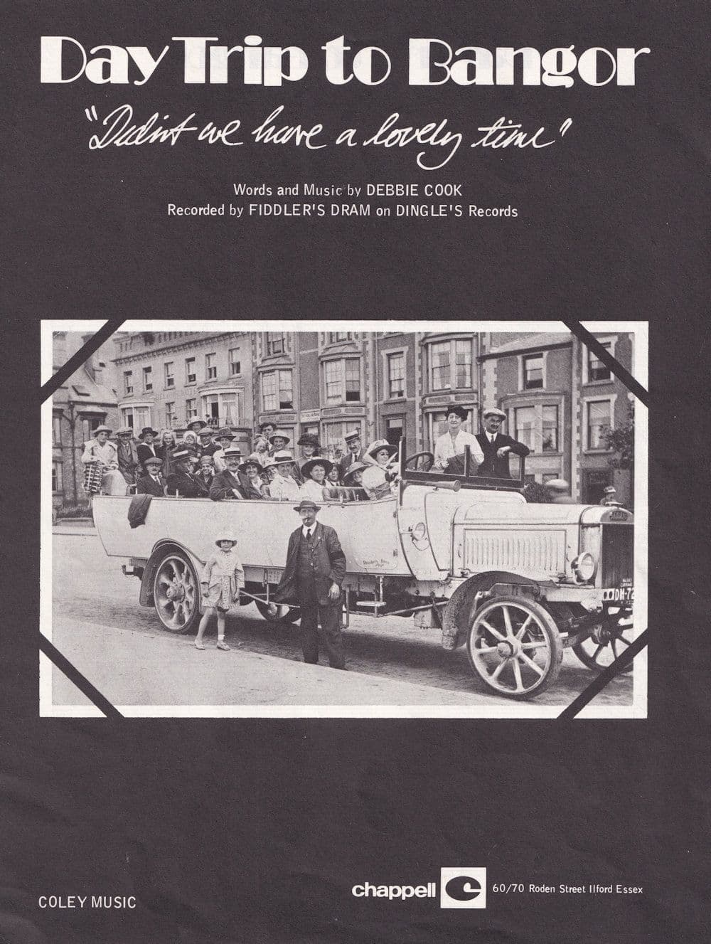 Day Trip To Bangor Fiddlers Dream 1970s Sheet Music
