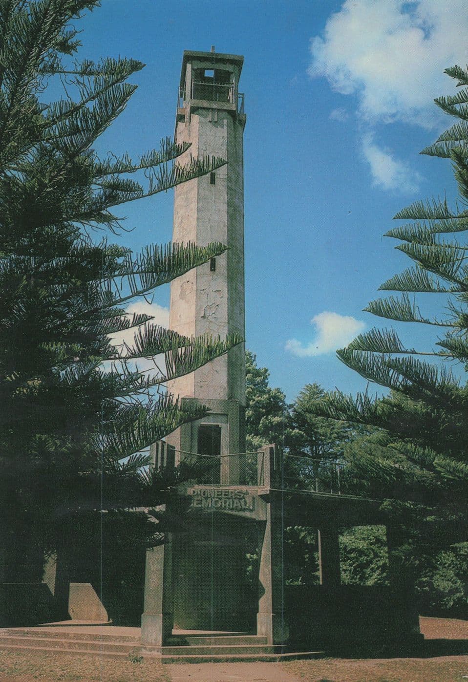 Daylesford Hepburn Springs Lookout Tower Victoria Australia Postcard