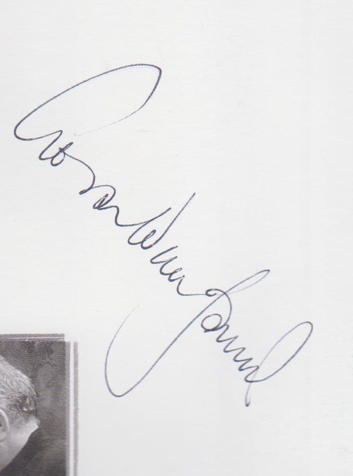 Death & The Maiden Geraldine James Ariel Dorfman Hand Signed Theatre Flyer