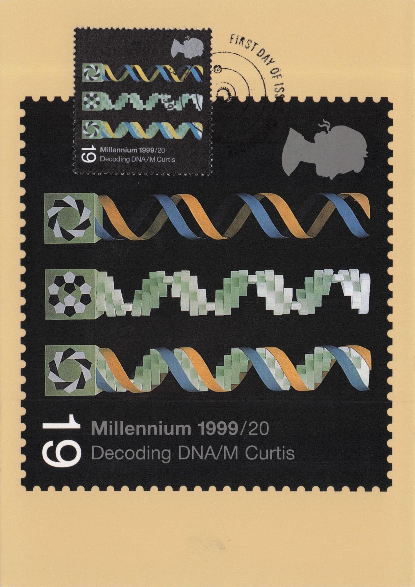 Decoding DNA Science Royal Mail First Day Cover Postcard