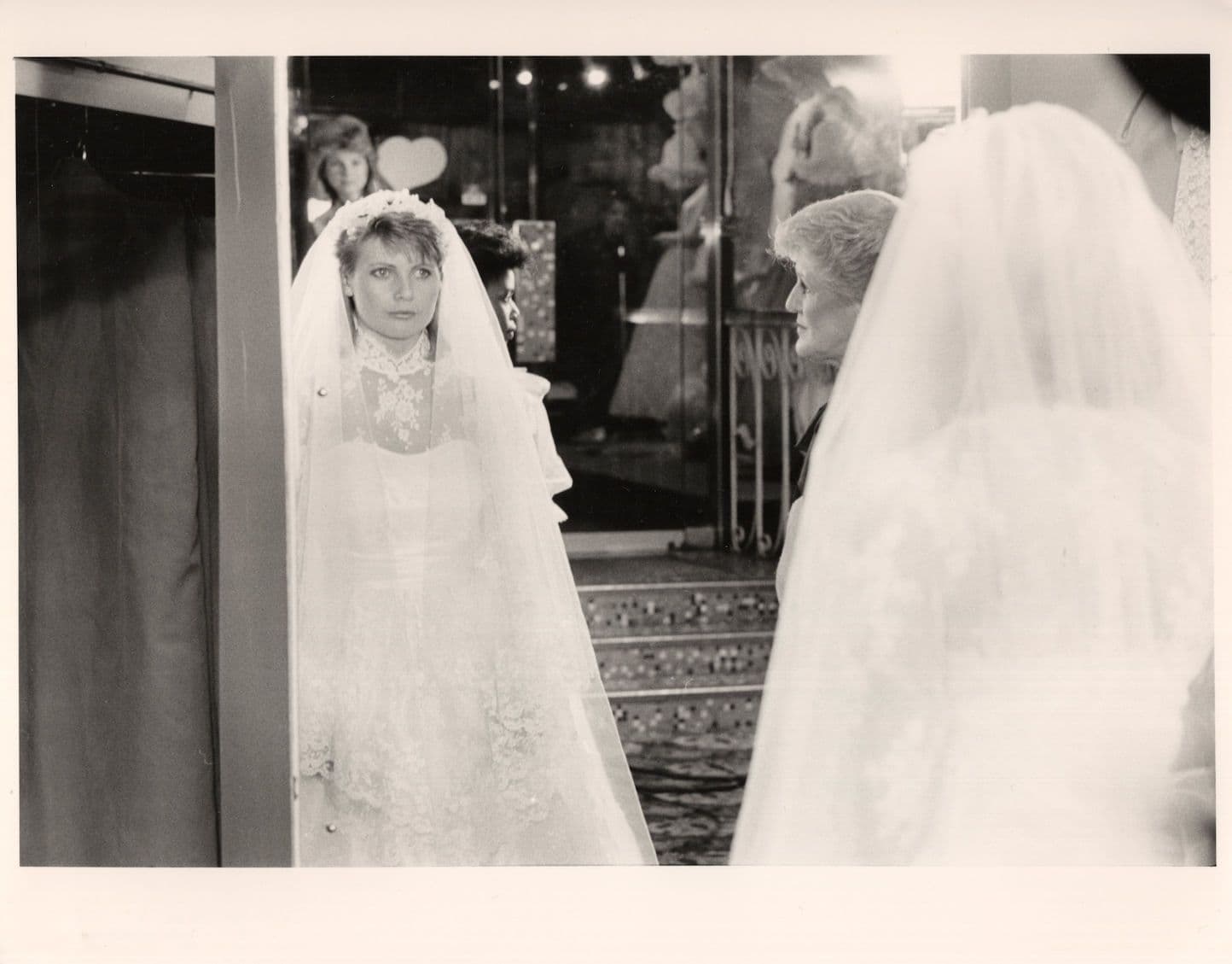 Dee Hepburn Crosssroads Bride Wedding TV Times Rare 10x8 Press Photo