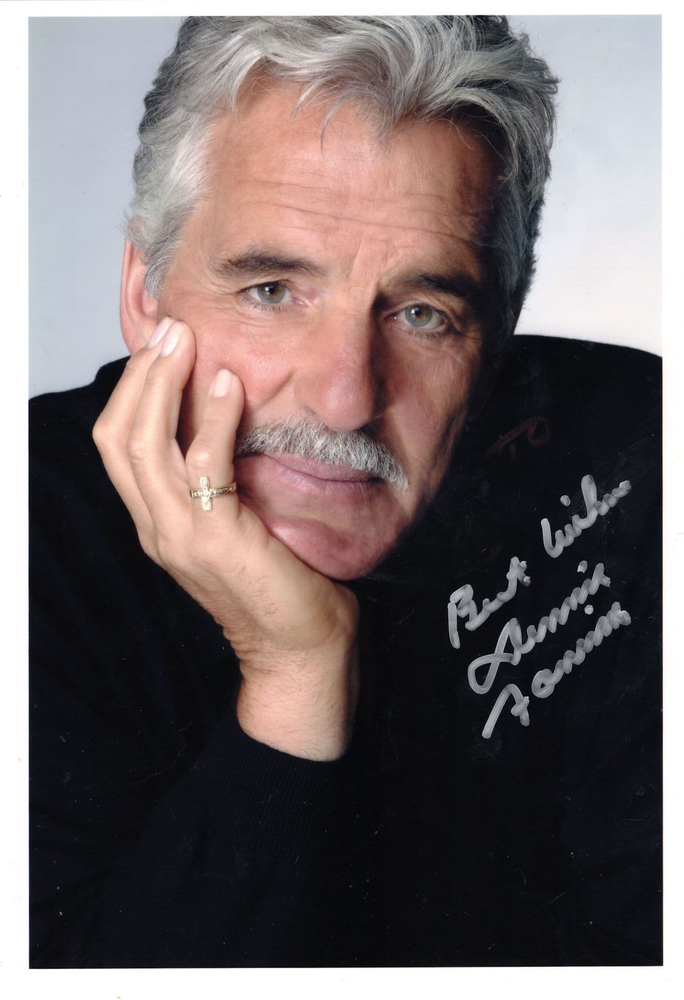 Dennis Farrina Large 10x8 Hand Signed Autograph Photo