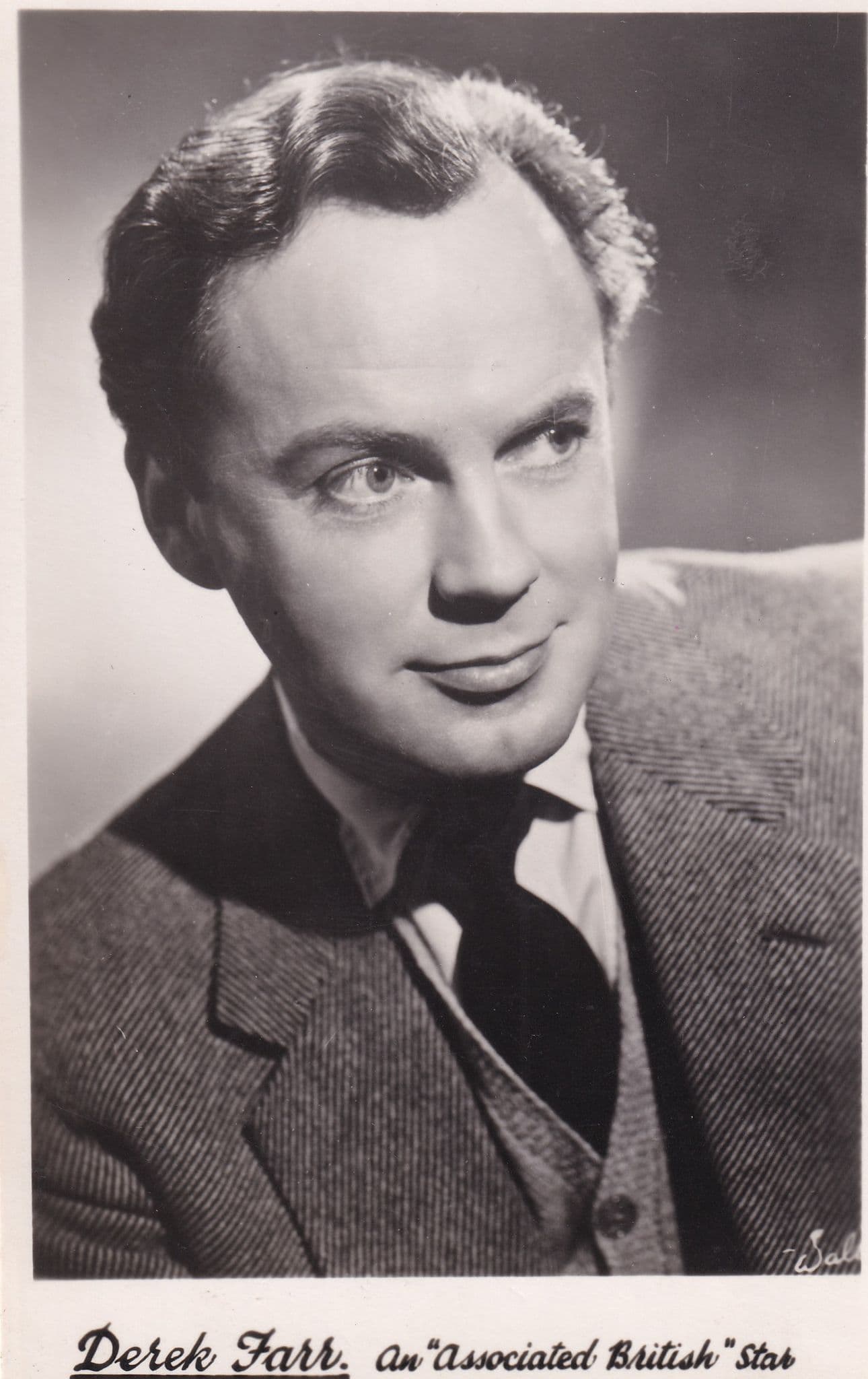 Derek Farr Vintage Start Of Career Publicity Photo