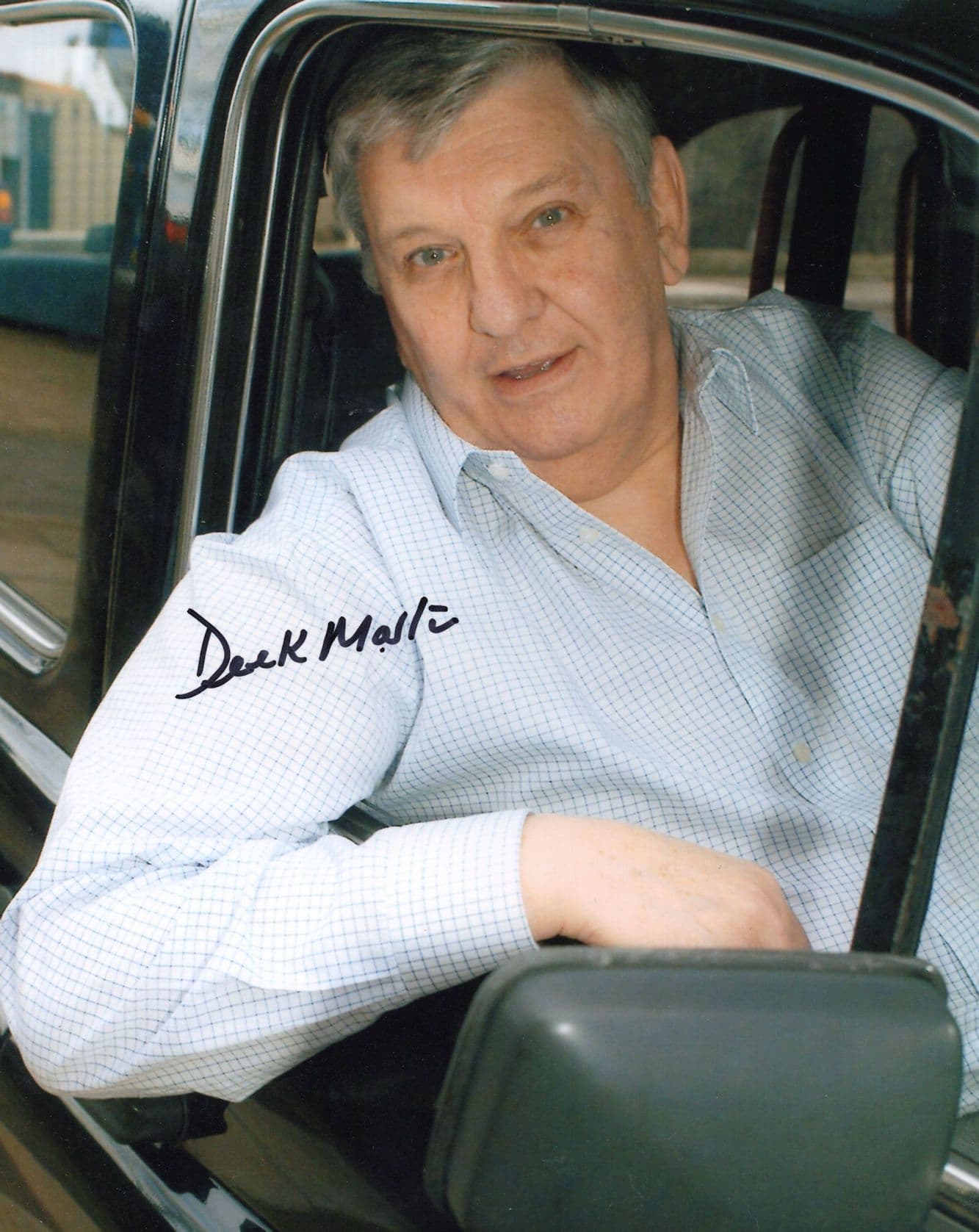 Derek Martin BBC Eastenders Giant 10x8 Hand Signed Cast Card Photo