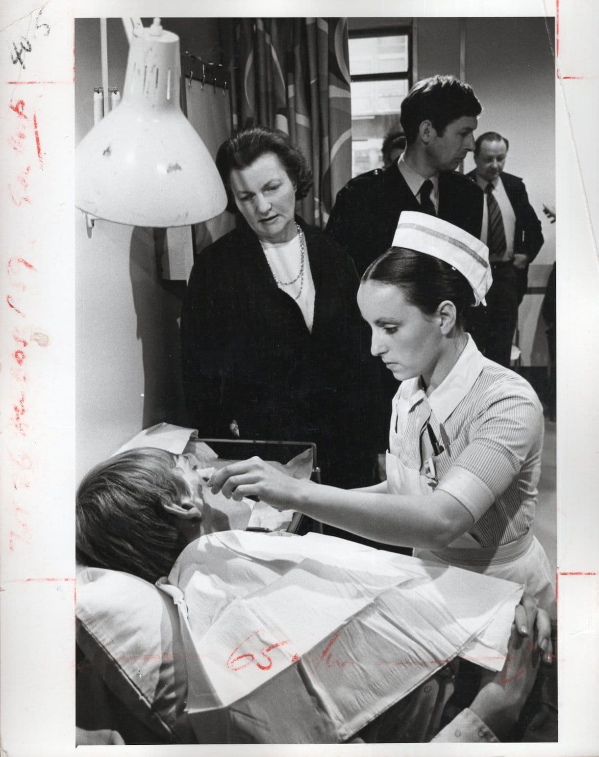 Derek Newark Dr Who 1st Episodes General Hospital 10x8 Press Photo