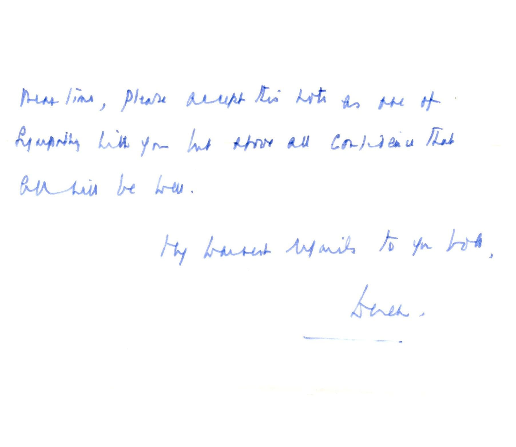 Derek Stevenson British Medical Association WW2 Far East Doctor Signed Letter