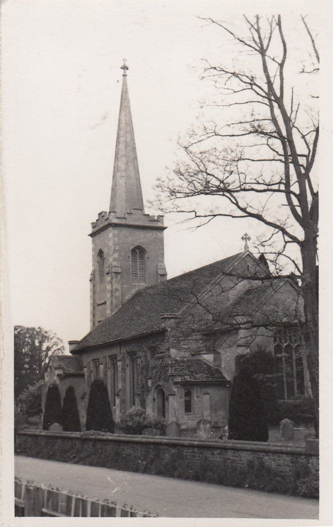 Derry Hill Church Irish Real Photo Postcard