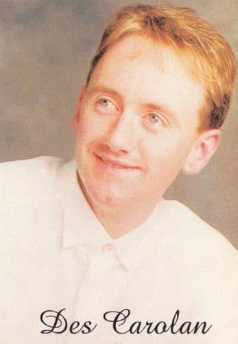 Des Carolan Hand Signed Photo
