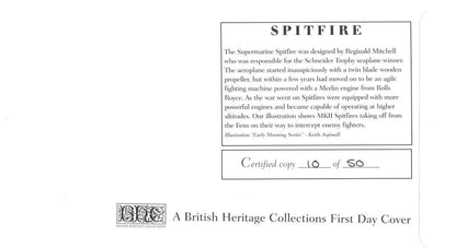Desmond Story of 257 Squadron WW2 D-Day LTD To 50 Hand Signed FDC