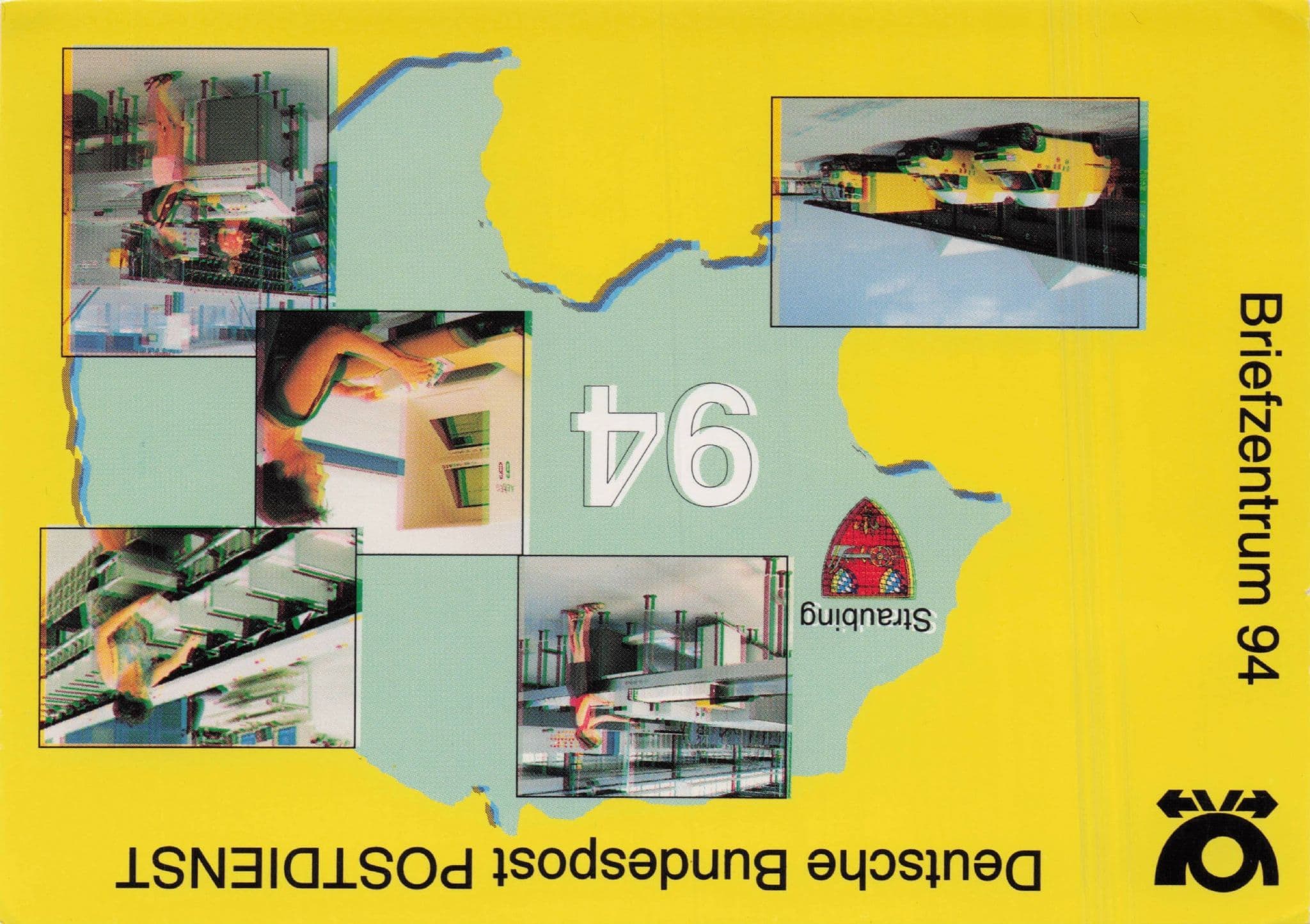 Deutche Bundespost Postal Machines 1994 Postdienst FDC Postcard