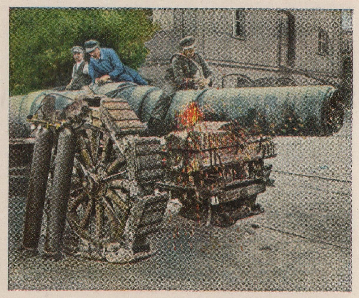 Deutschland Erfullt 1920 Military German Cigarette Card