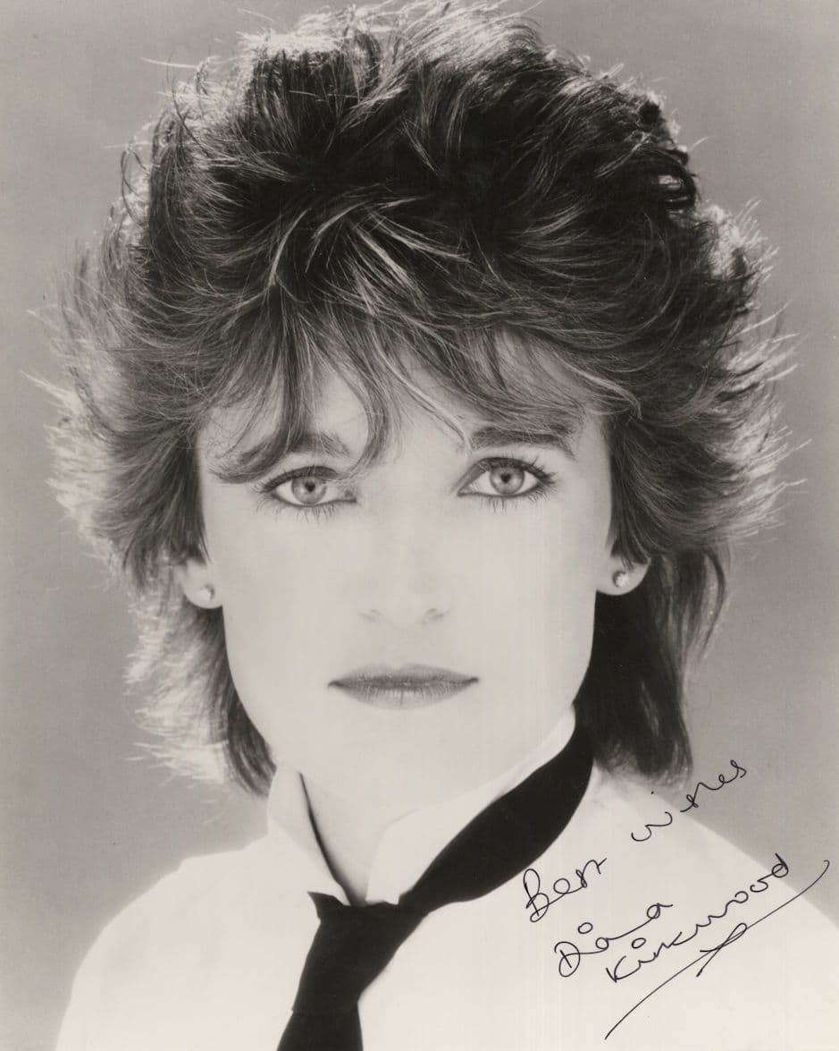 Diana Kirkwood Valentino Country 1980s Singer 10x8 Hand Signed Photo