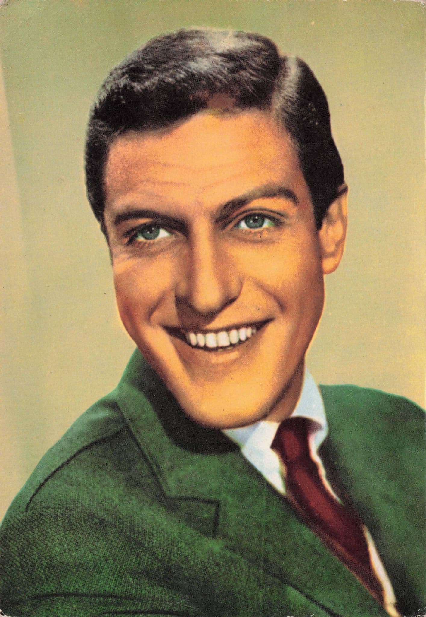 Dick Van Dyke of Mary Poppins Film Vintage Spanish Postcard