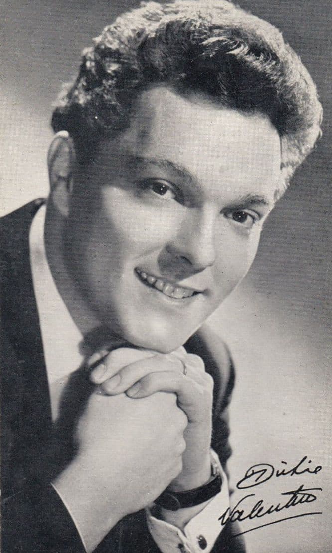Dickie Valentine Vintage Printed Signed Photo