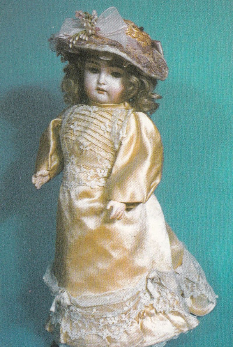 Doll By Kestner Of Germany Chichester Sussex Exhibition Postcard