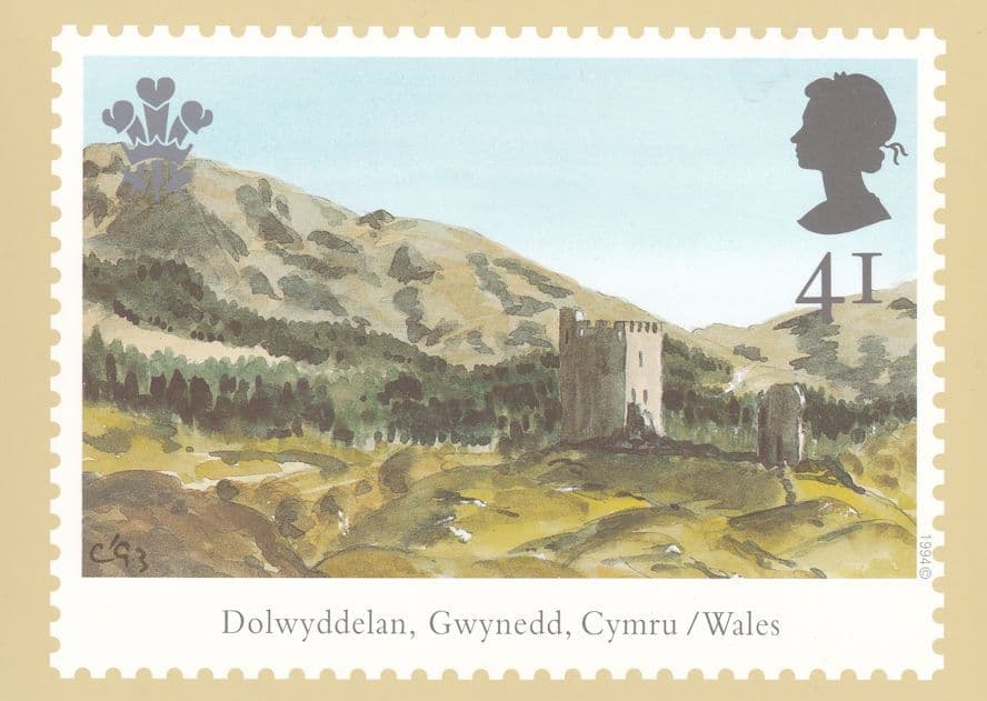 Dolwyddelan Gwynedd Limited Edition Postcard