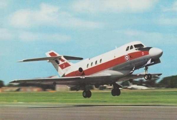 Dominie T Mark MK 1 Plane Royal Air Force RAF Military Training Flight Postcard