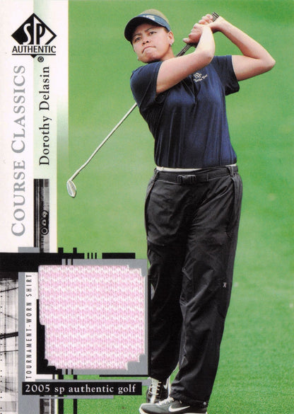 Dorothy Delasin Course Classics 2005 Golf SP Upper Deck Worn Shirt Card