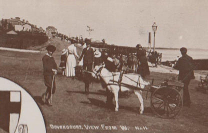 Dovercourt Pavillion Donkey Rides Promenade Gardens 4x Essex Old Postcard s