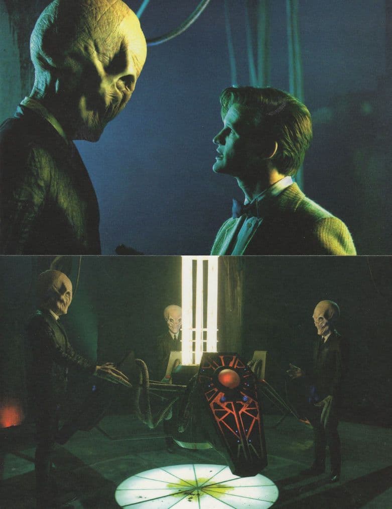 Dr Doctor Who The Silence TV Show Religious Order 2x Postcard s