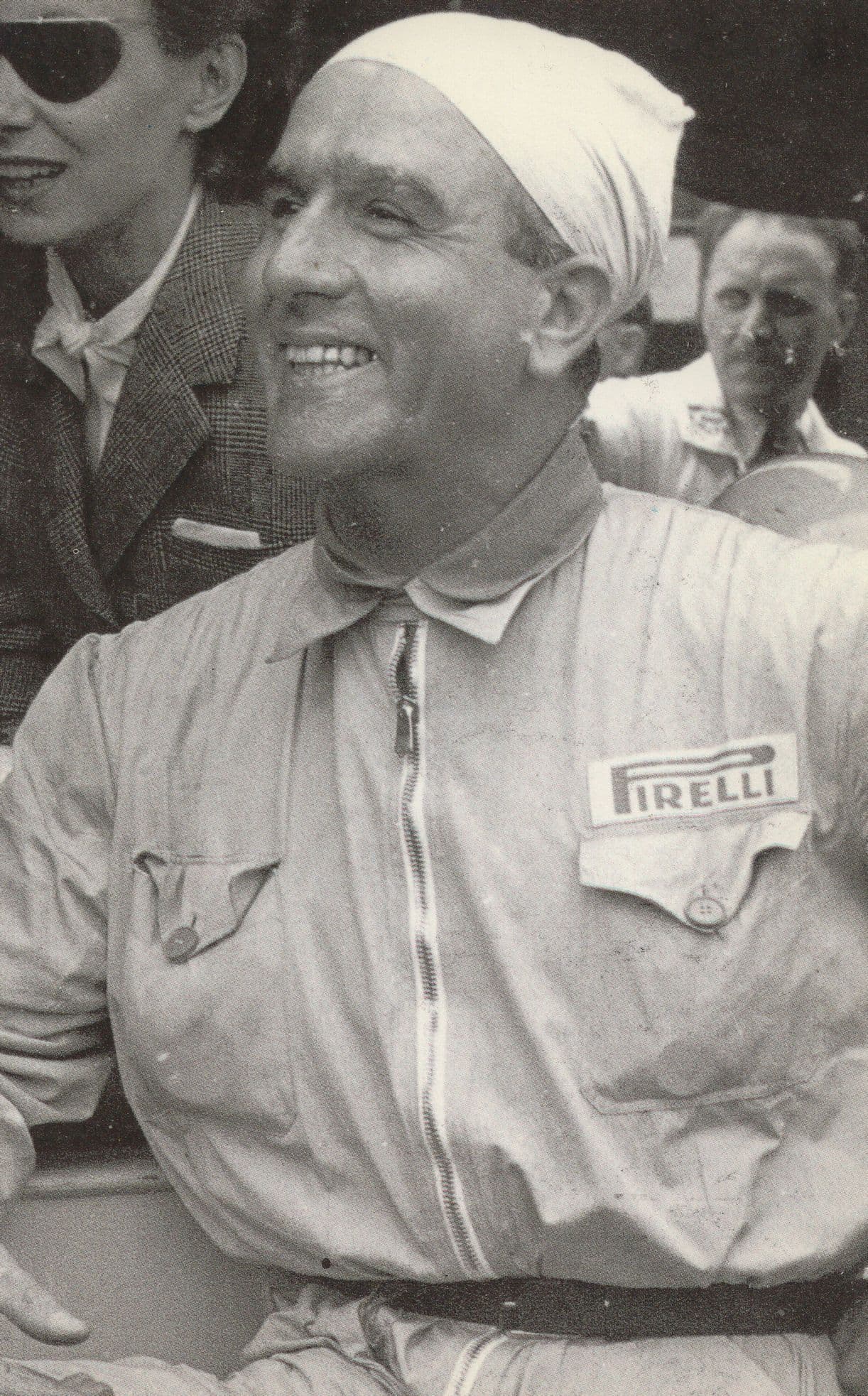 Dr Guiseppe Nino Farina Grand Prix F1 Driver Rare Postcard