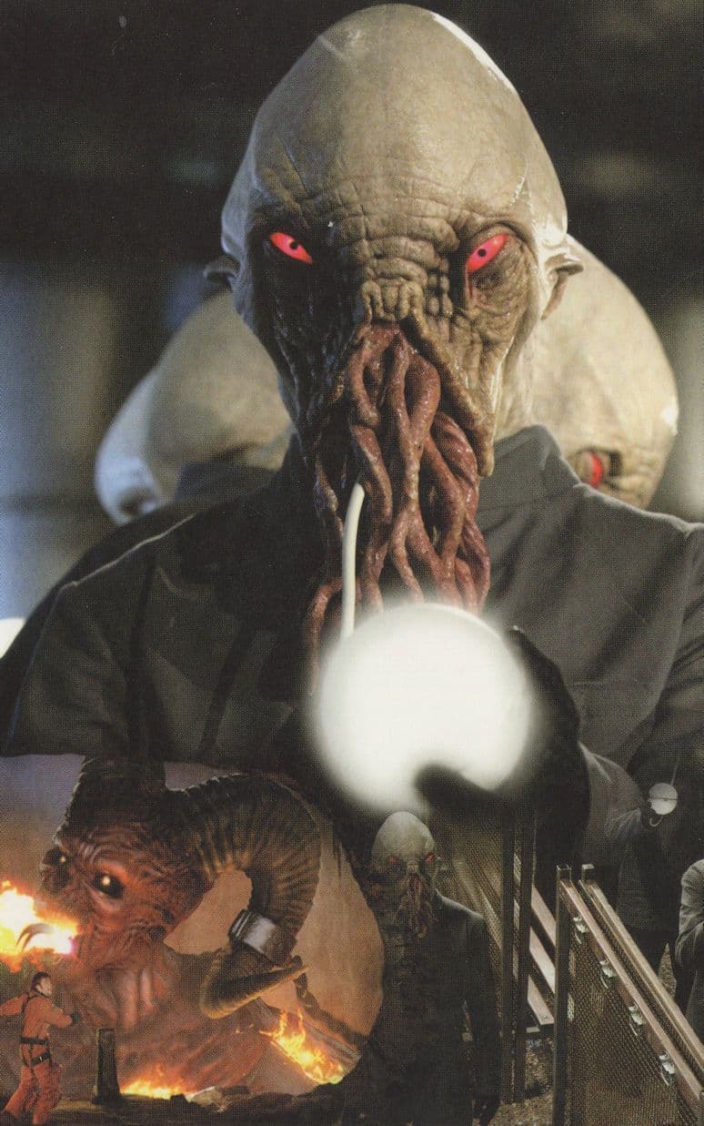 Dr Who The Impossible Planet Satan Pit BBC TV Show Postcard