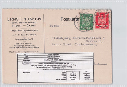 Dry Sawdust Request Flensburg Ship Pattiburg Train German Old Postcard