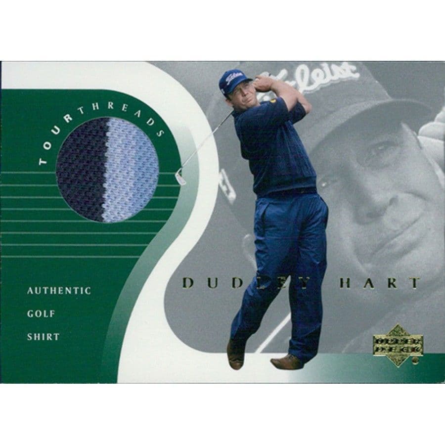 Dudley Hart Original Shirt Golf Tour Rare Limited Threads Card
