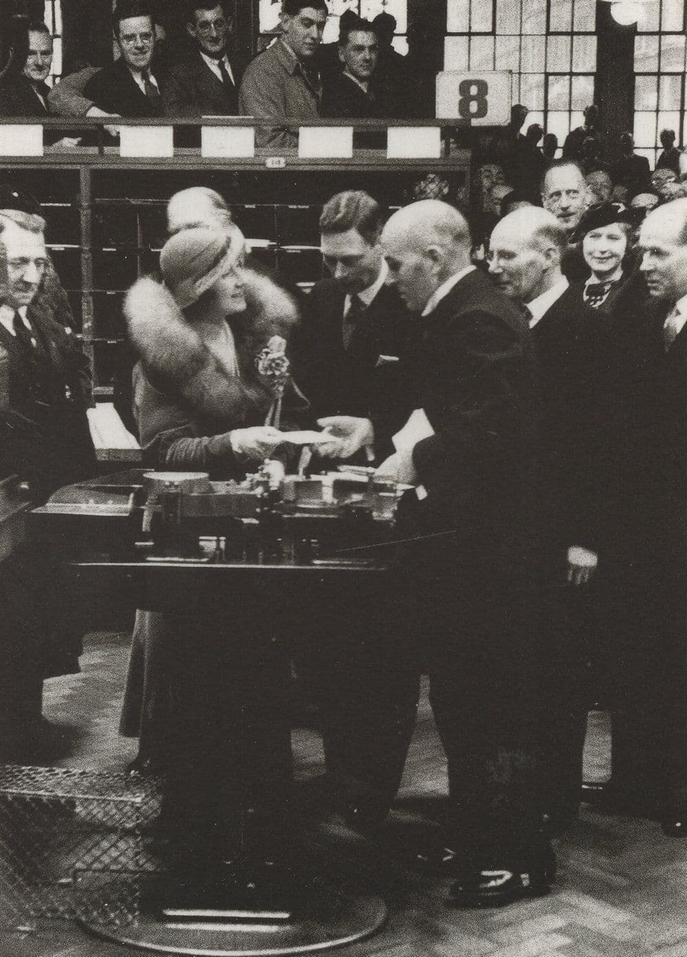 Duke & Duchess Of York Opening Mount Pleasant Sorting Office Postcard